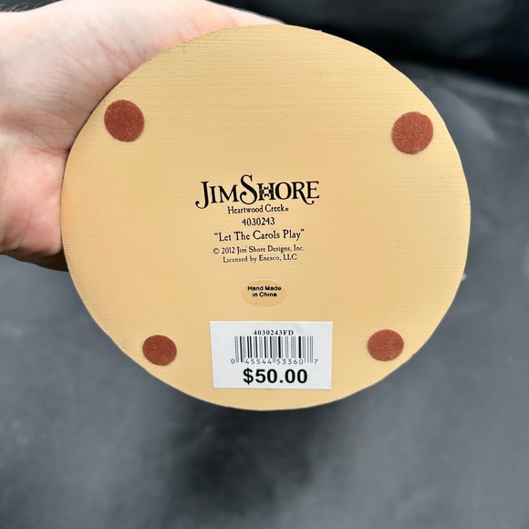 Jim Shore Angel Figurine Let The Carols Play Bells Christmas‎ Decor - Picture 5 of 10